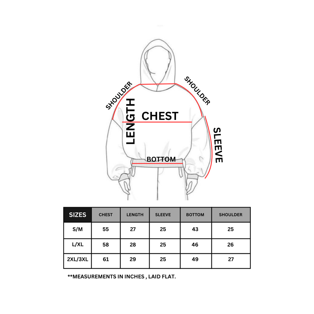 Unisex Hoodie Vertical Pocket