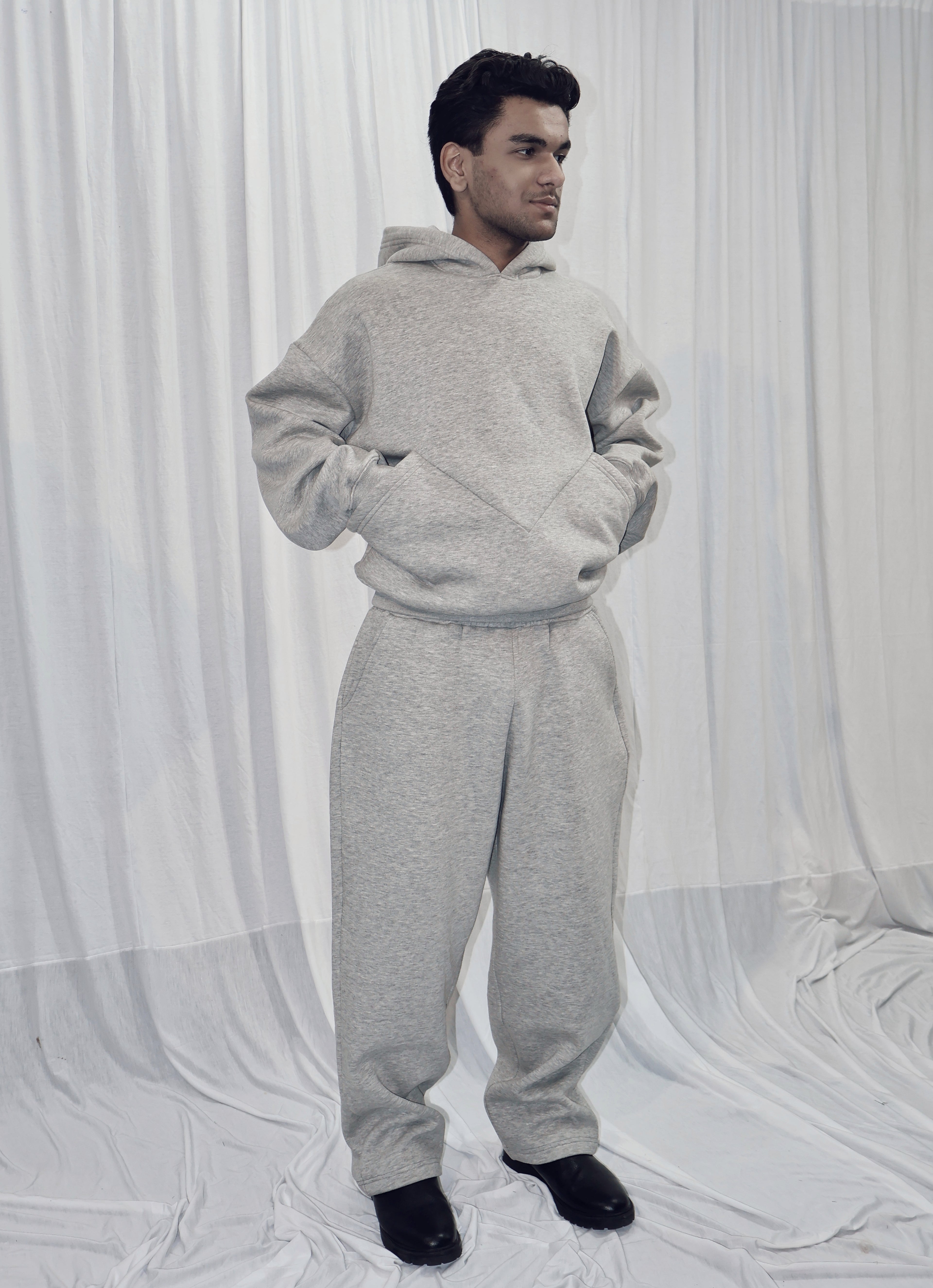 ZIG UNISEX HOODIE GREY