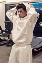 ZIG UNISEX HOODIE WHITE