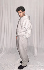 Unisex Hoodie Vertical Pocket