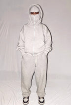 Balaclava Grey Knight Hoodie