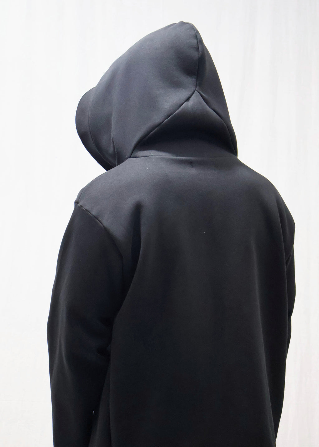 MID LONG UNISEX HOODIE JACKET