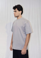 Mid Drop Shoulder Grey T-shirt