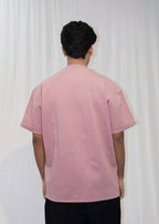 Mid Drop Shoulder Pink T-shirt
