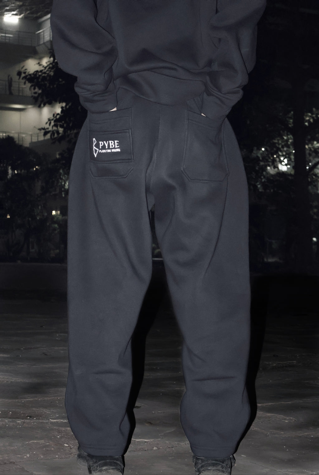 Black Unisex Sweatpant