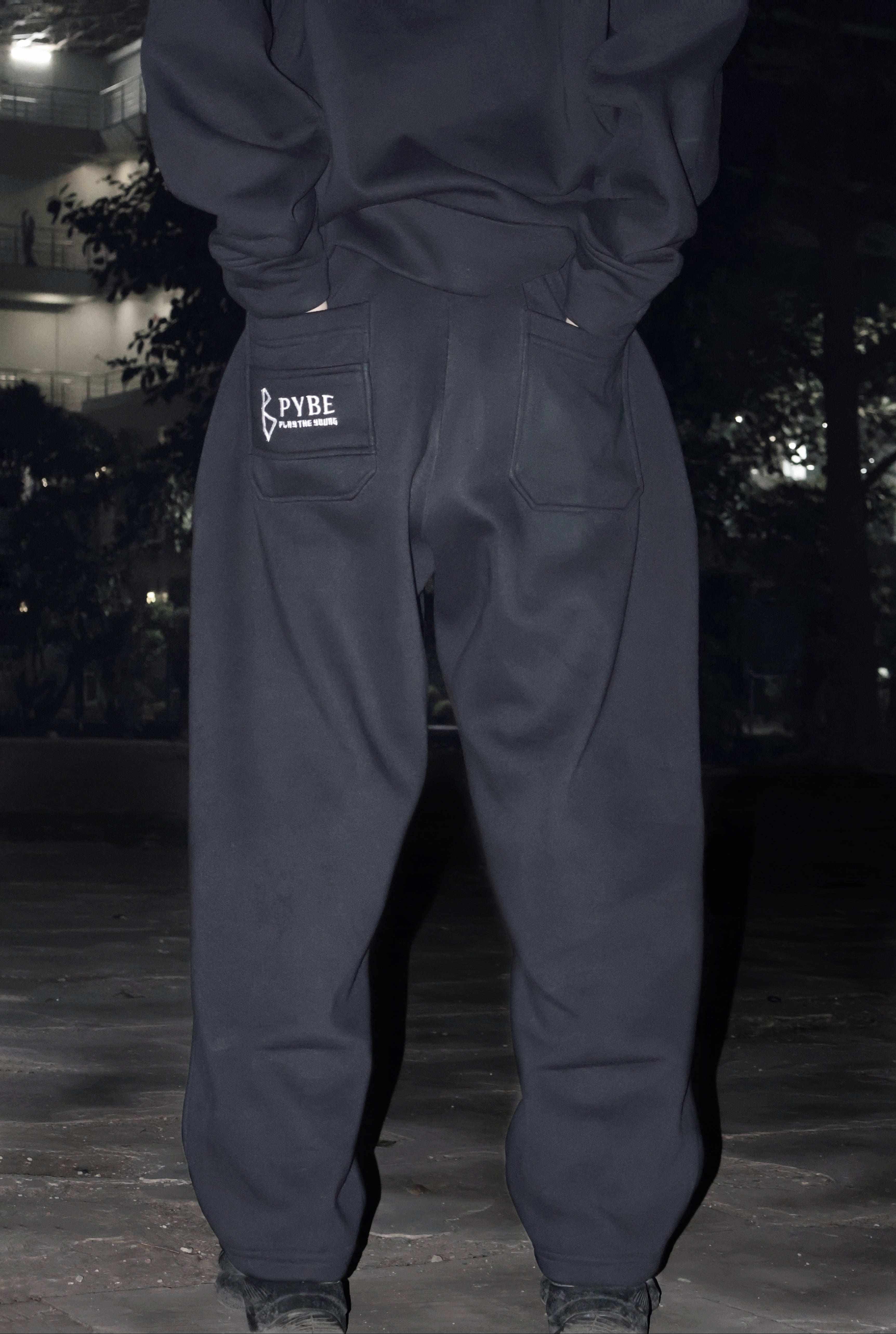 Black Unisex Sweatpant
