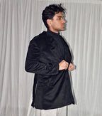 Velvet Black Coat
