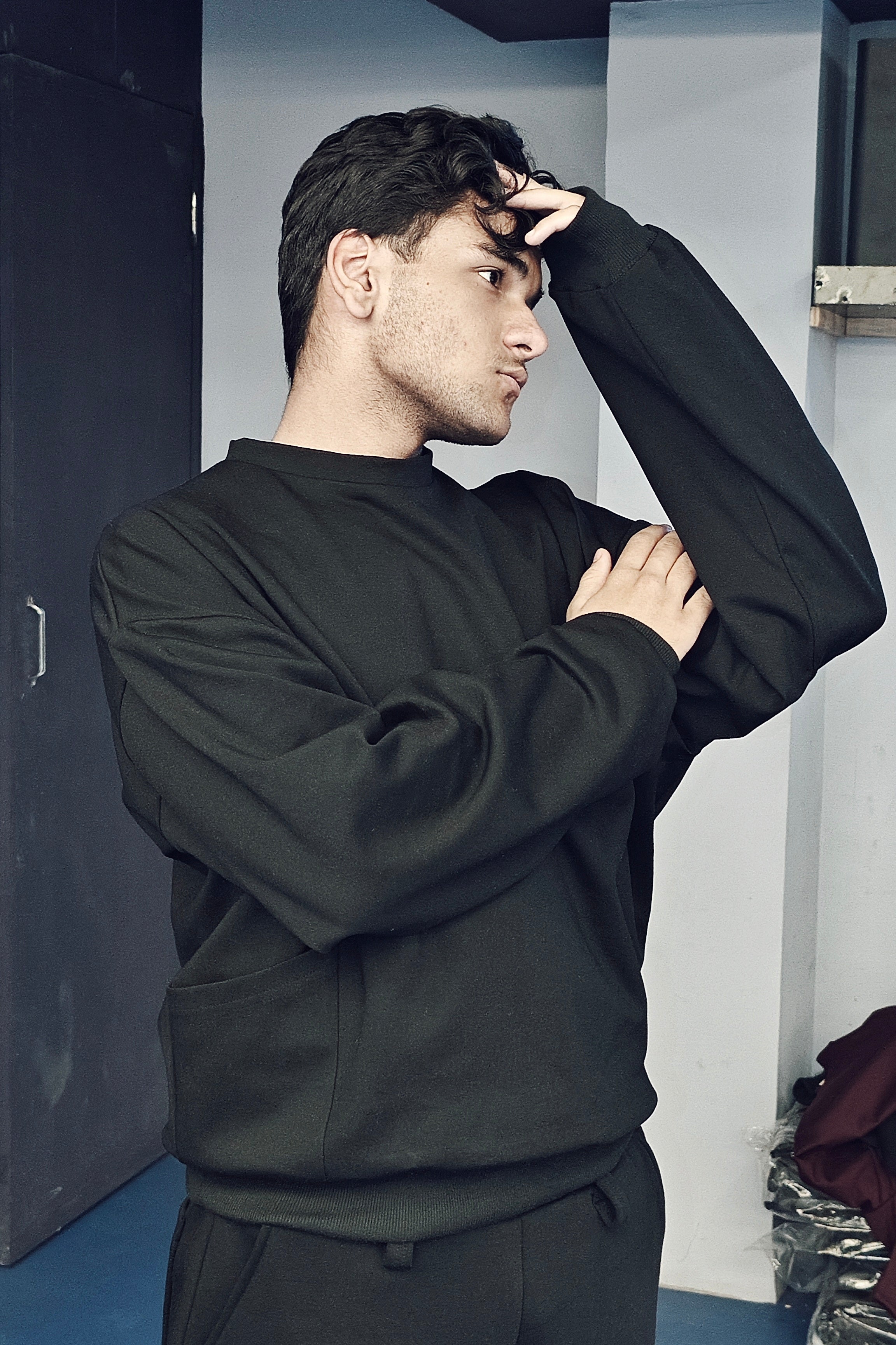 One Side Pocket Unisex Sweatshirt