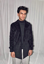 Velvet Black Coat