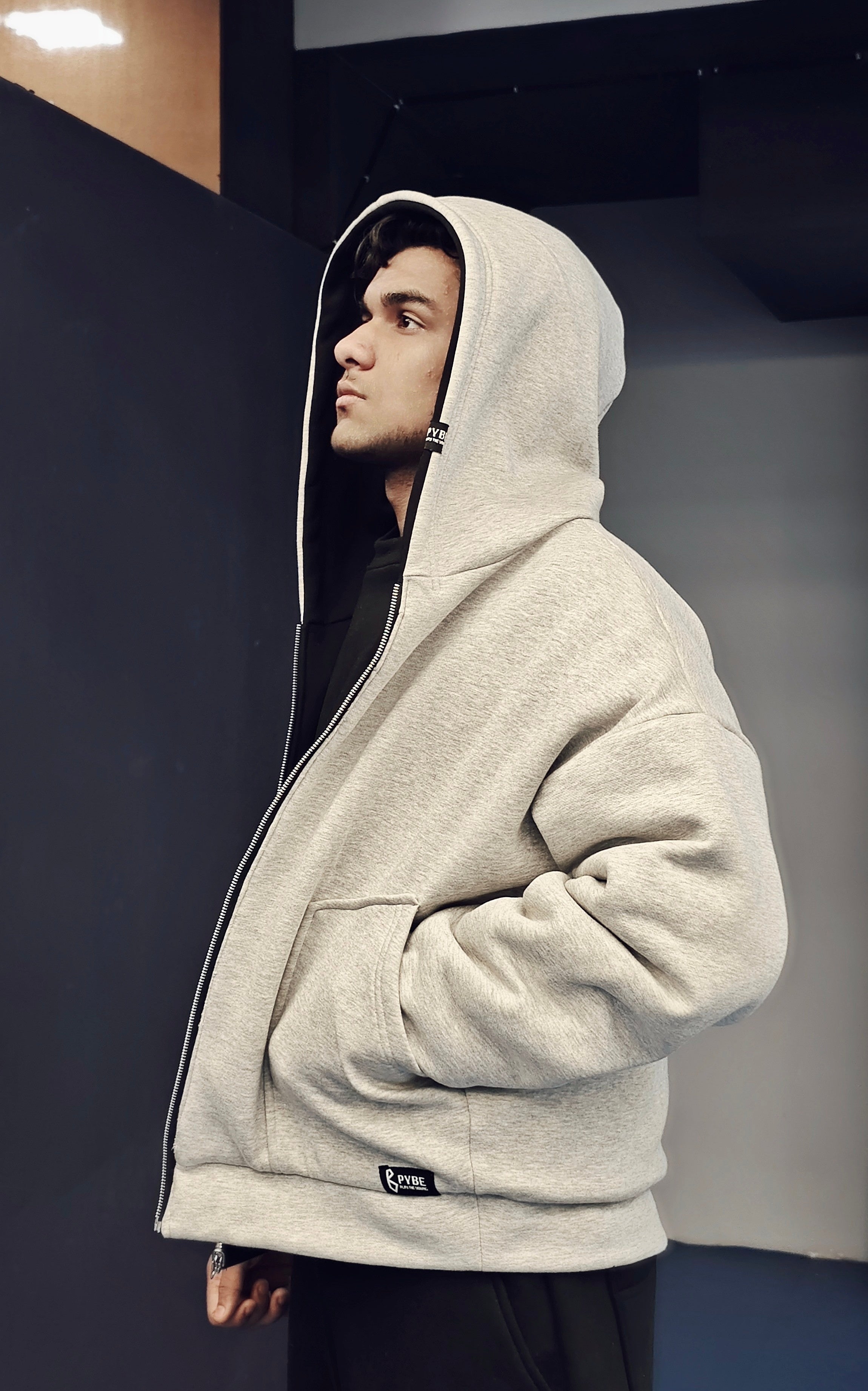 REVERSABLE HOODIE JACKET